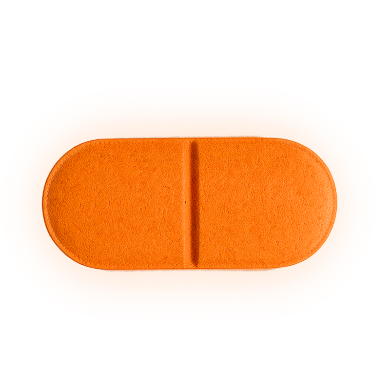 Pastilla naranja
